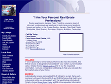 Tablet Screenshot of fayesimonrealestate.com